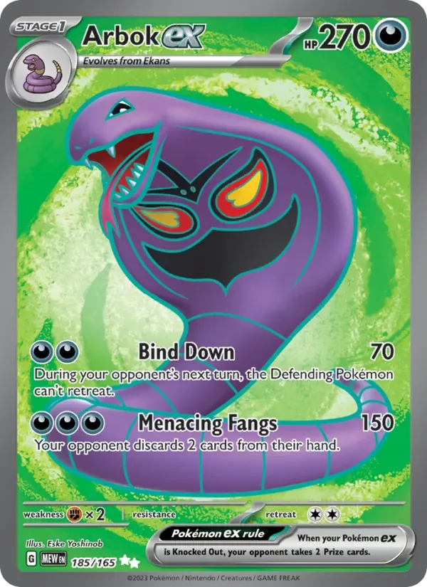 Arbok ex, 151