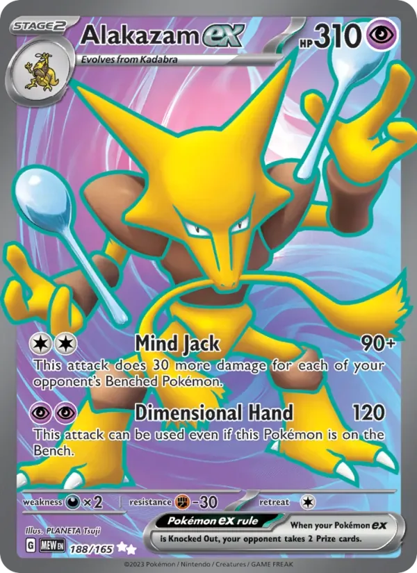 Alakazam ex, 151