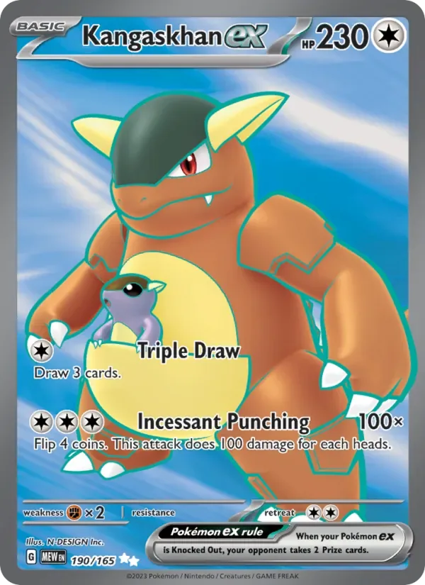 Kangaskhan ex, 151