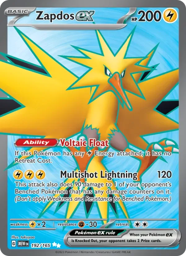 Zapdos ex, 151