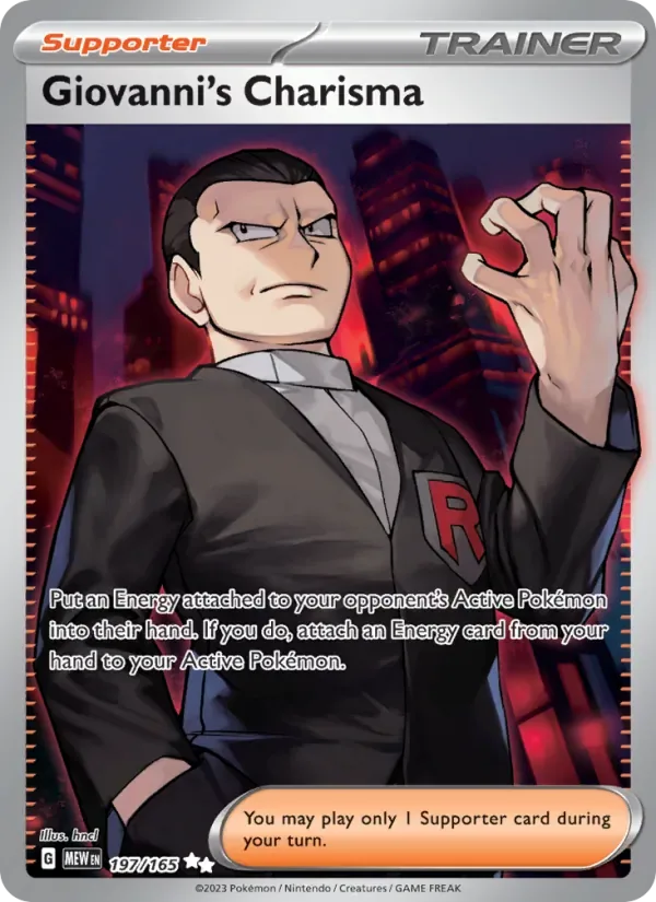 Giovanni's Charisma, 151