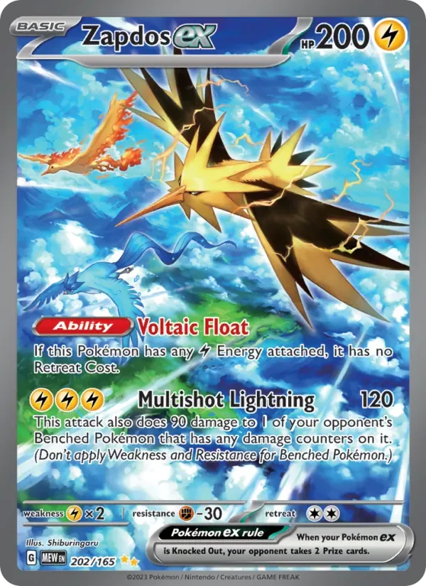 Zapdos ex, 151