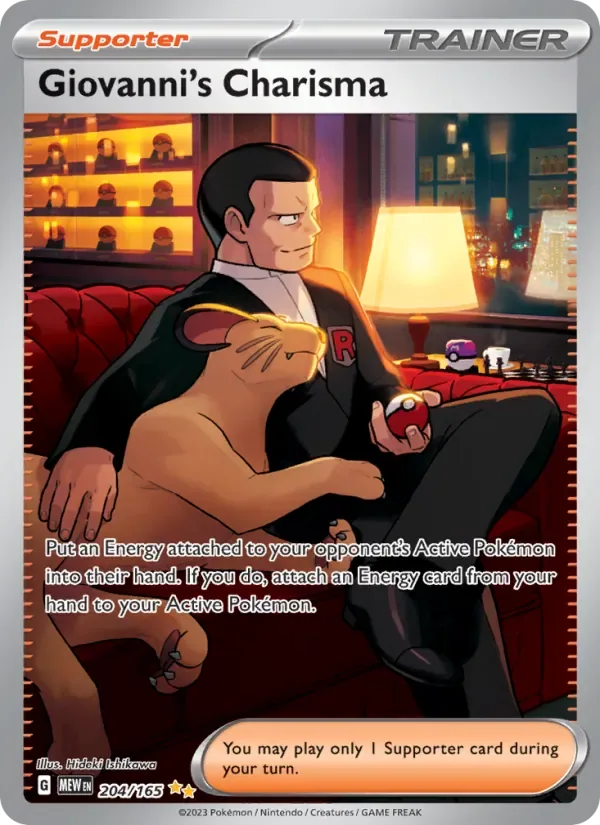Giovanni's Charisma, 151