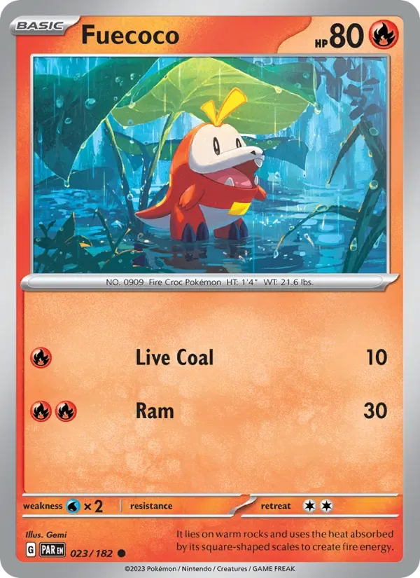 Fuecoco, Paradox Rift