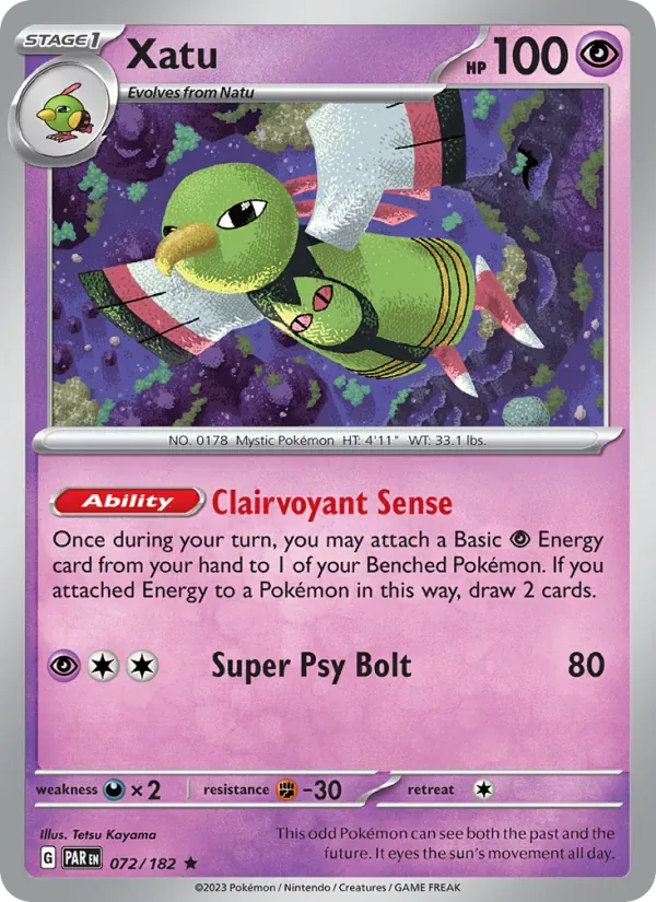 Xatu, Paradox Rift