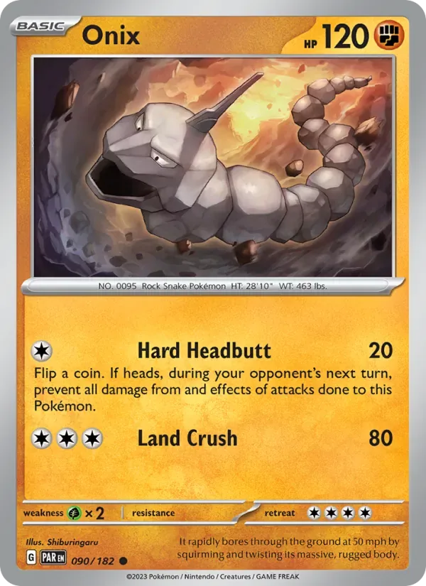 Onix, Paradox Rift