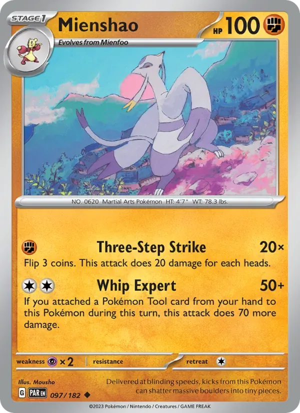 Mienshao, Paradox Rift