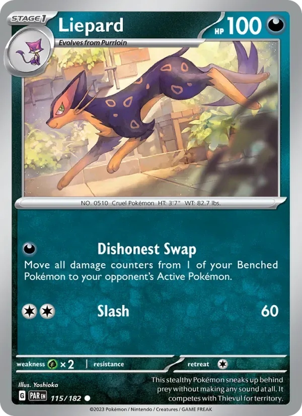 Liepard, Paradox Rift