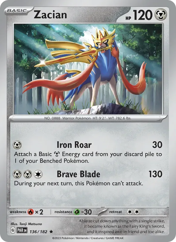 Zacian, Paradox Rift