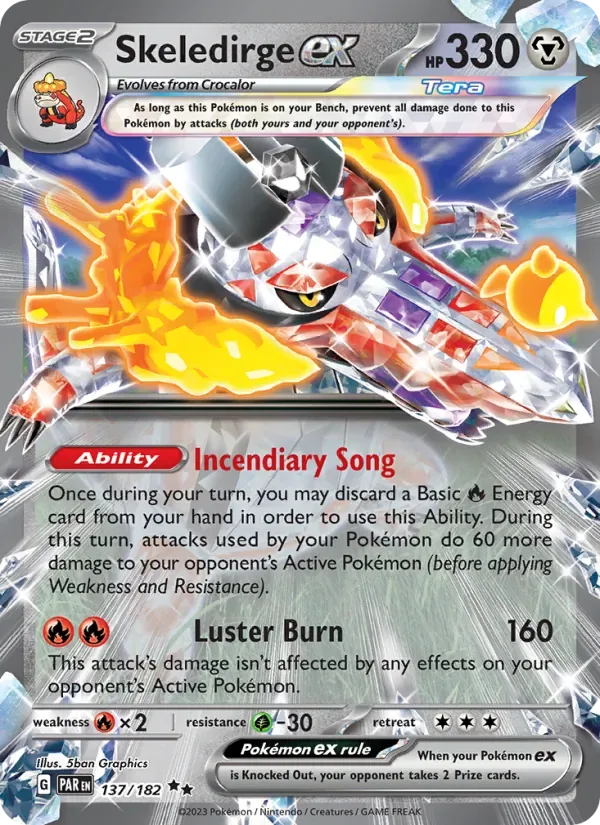 Skeledirge ex, Paradox Rift