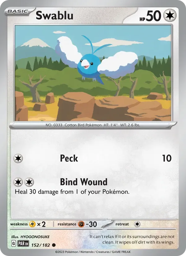 Swablu, Paradox Rift