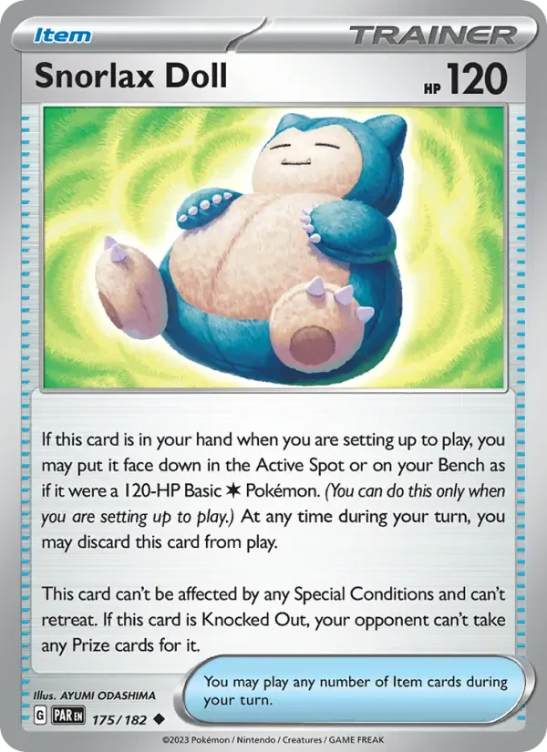 Snorlax Doll, Paradox Rift