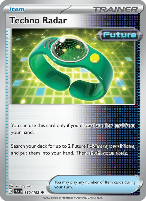 Techno Radar, Paradox Rift