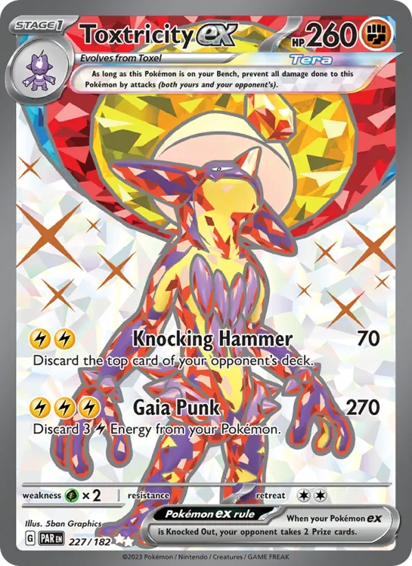 Toxtricity ex, Paradox Rift
