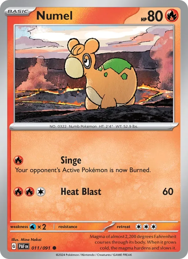 Numel, Paldean Fates