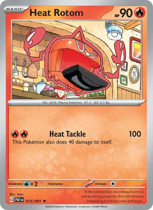 Heat Rotom, Paldean Fates