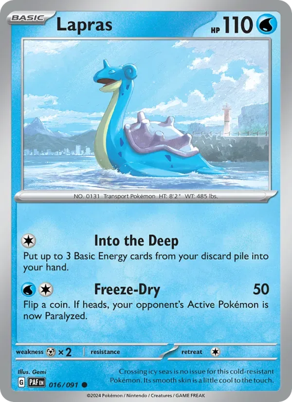 Lapras, Paldean Fates