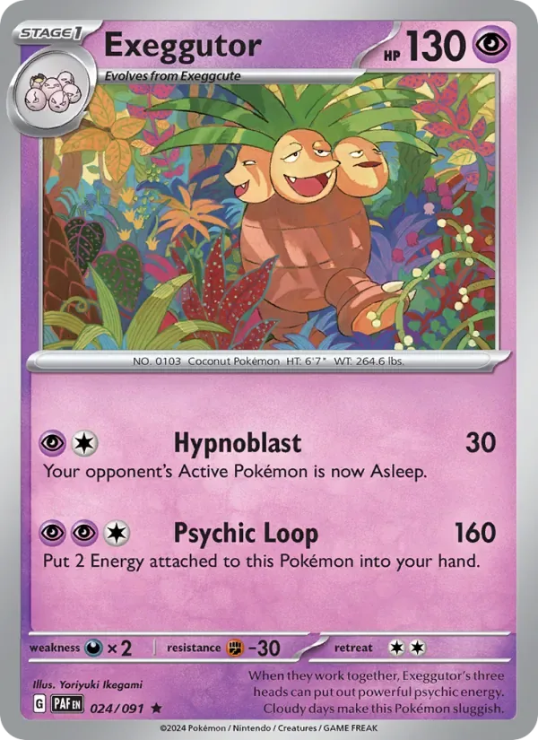 Exeggutor, Paldean Fates