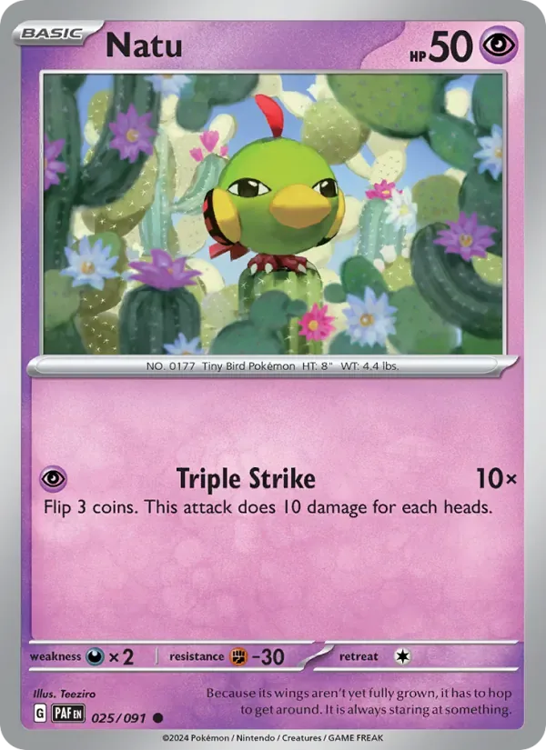 Natu, Paldean Fates