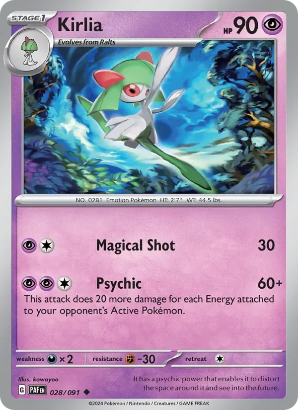 Kirlia, Paldean Fates
