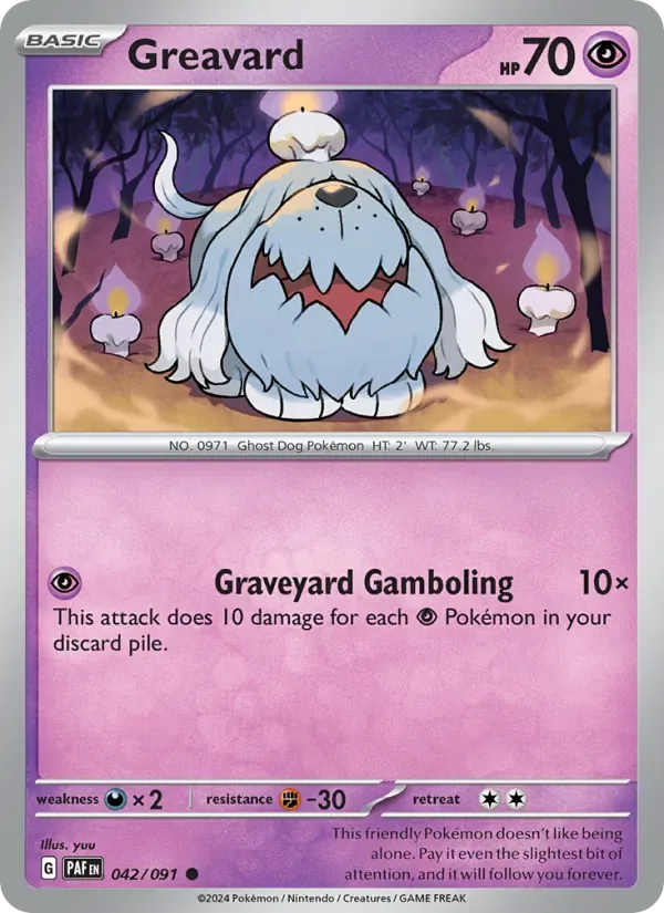 Greavard, Paldean Fates