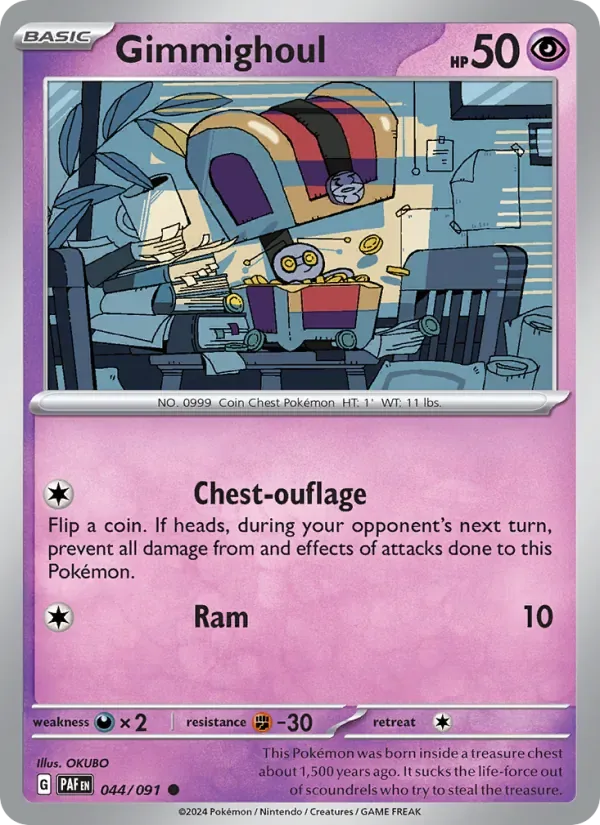 Gimmighoul, Paldean Fates