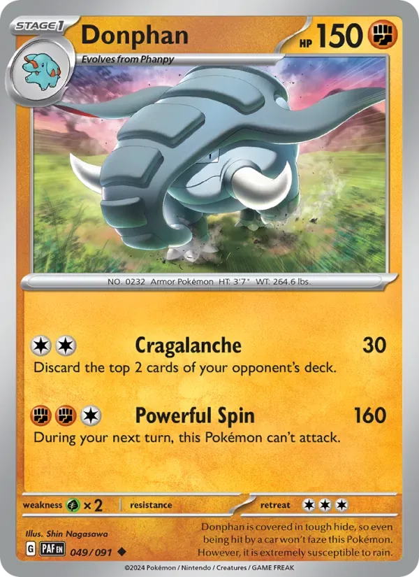 Donphan, Paldean Fates