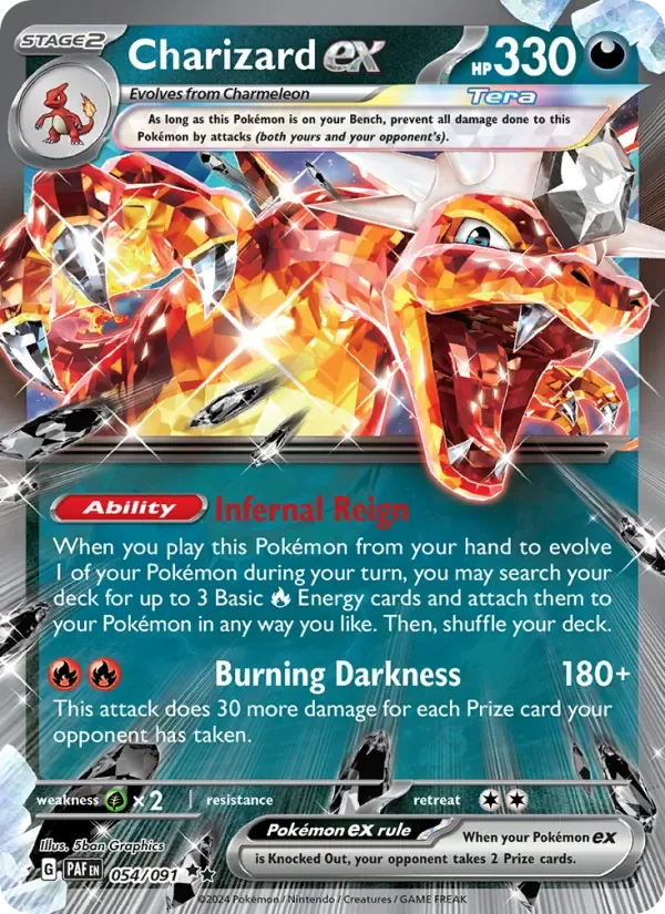 Charizard ex, Paldean Fates