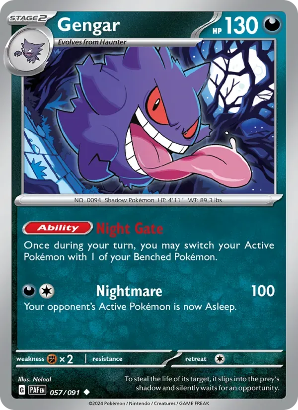 Gengar, Paldean Fates