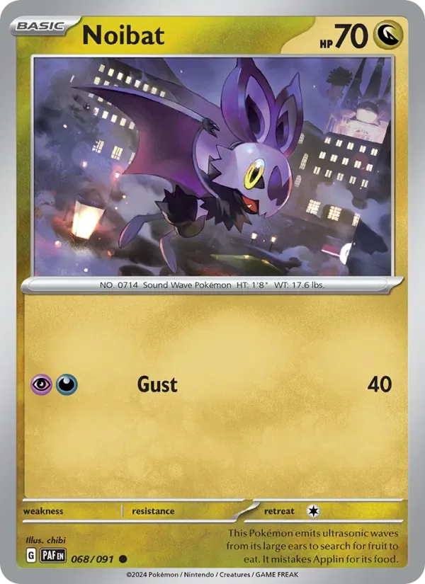Noibat, Paldean Fates