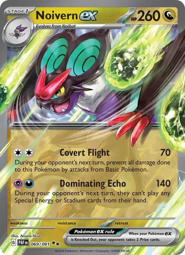 Noivern ex, Paldean Fates