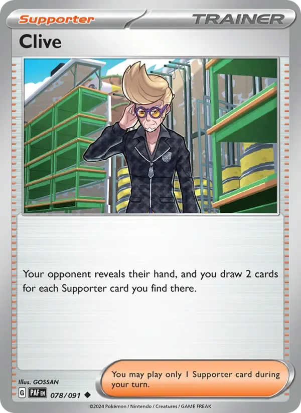 Clive, Paldean Fates