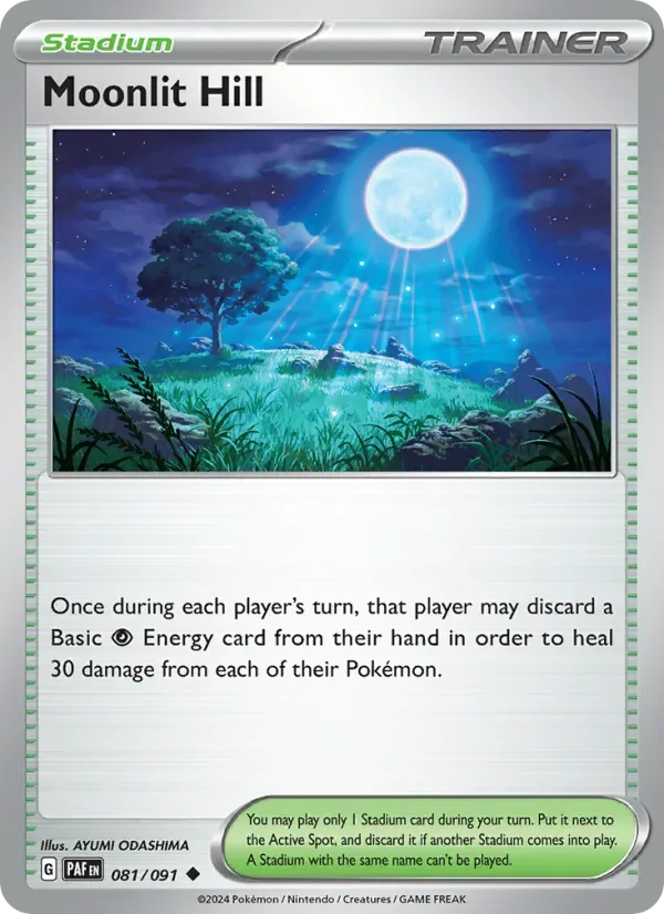 Moonlit Hill, Paldean Fates