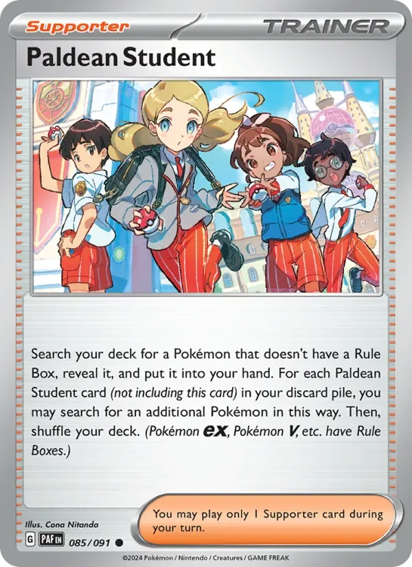 Paldean Student, Paldean Fates