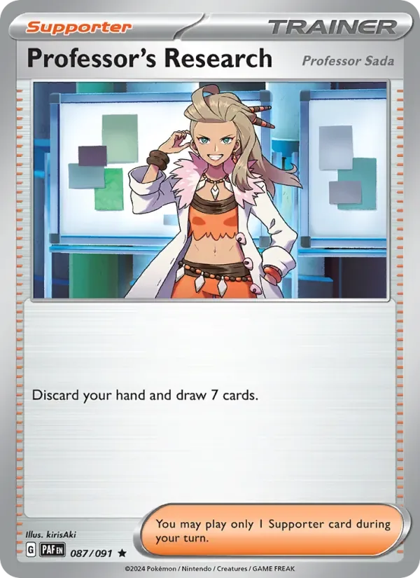 Professor's Research, Paldean Fates
