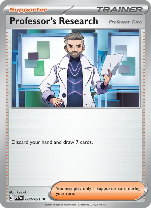 Professor's Research, Paldean Fates