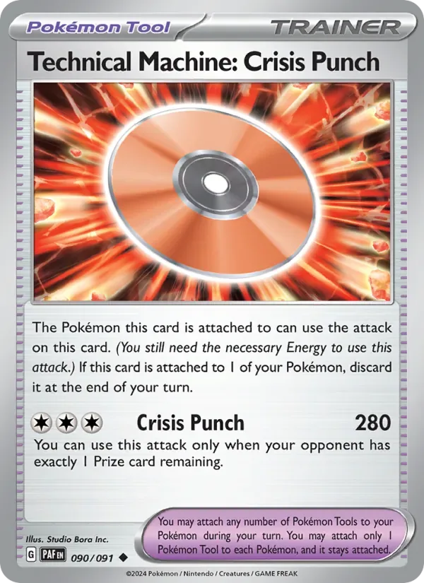 Technical Machine: Crisis Punch, Paldean Fates