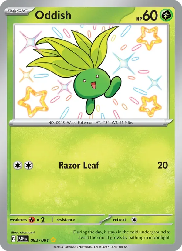 Oddish, Paldean Fates