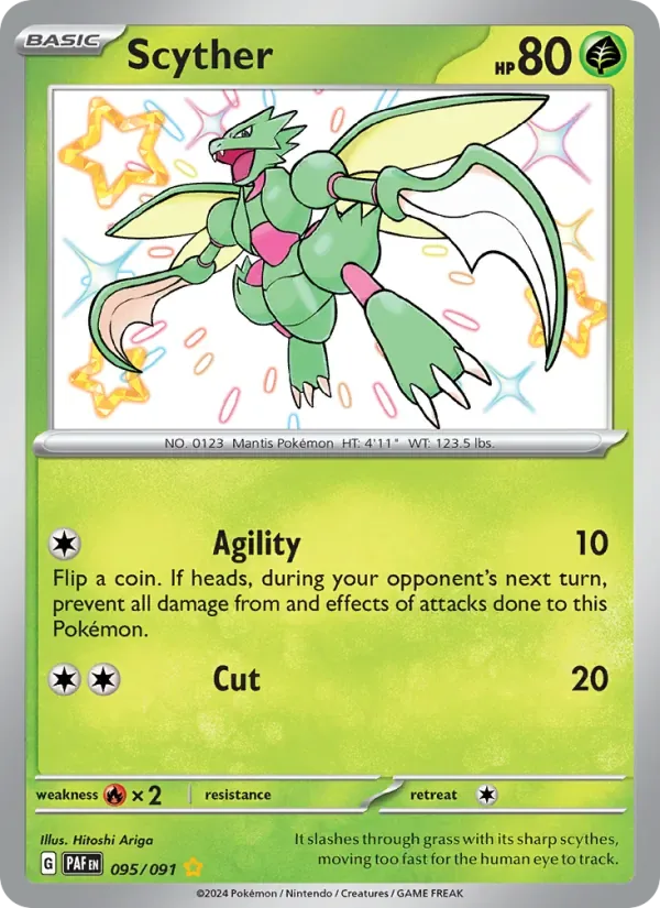 Scyther, Paldean Fates