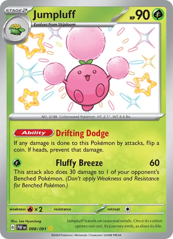 Jumpluff, Paldean Fates