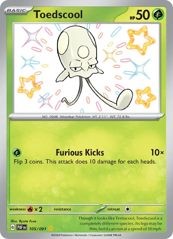 Toedscool, Paldean Fates