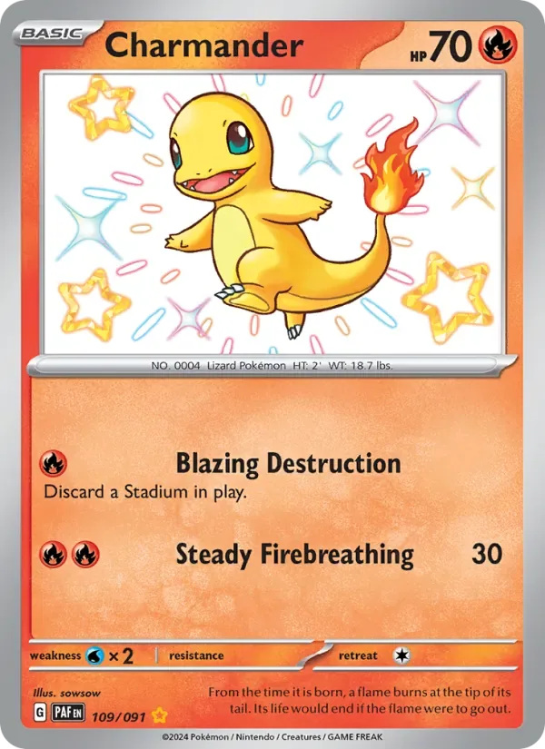 Charmander, Paldean Fates