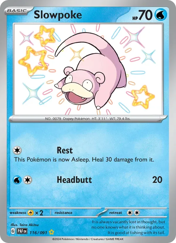 Slowpoke, Paldean Fates
