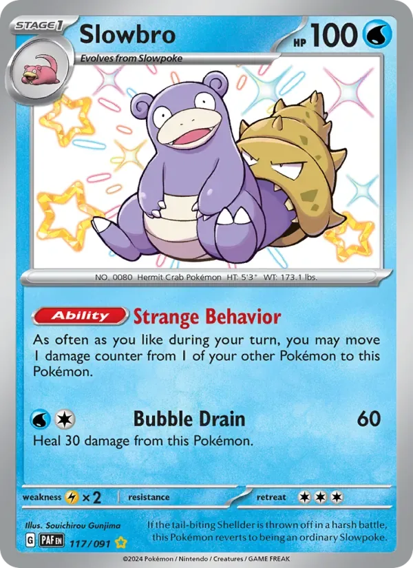 Slowbro, Paldean Fates