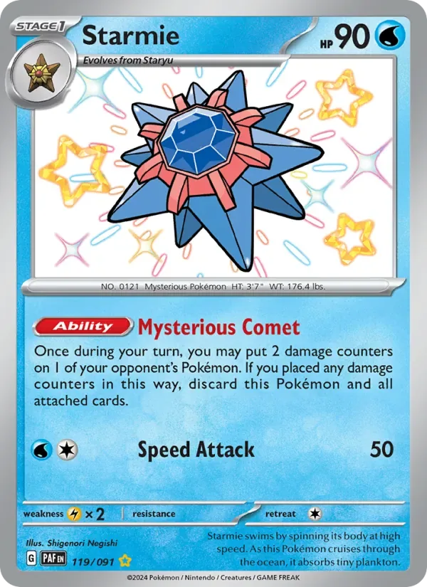 Starmie, Paldean Fates