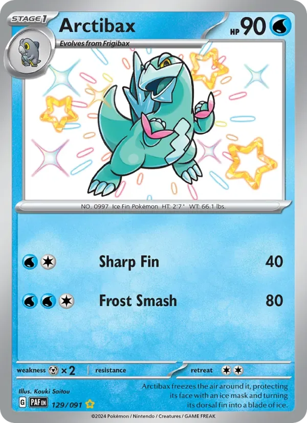 Arctibax, Paldean Fates