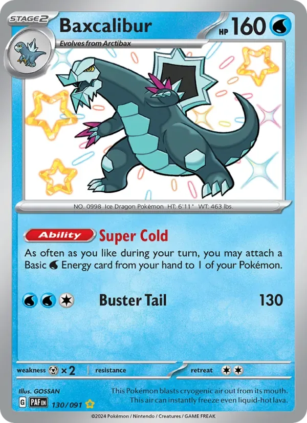 Baxcalibur, Paldean Fates