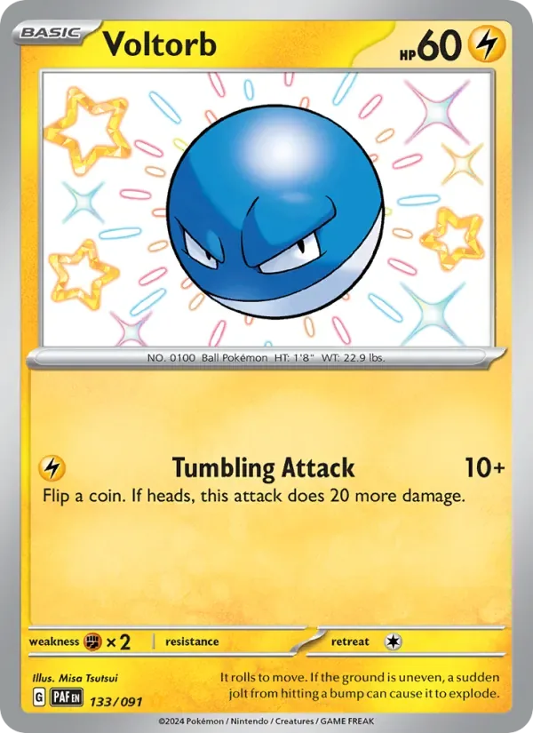 Voltorb, Paldean Fates