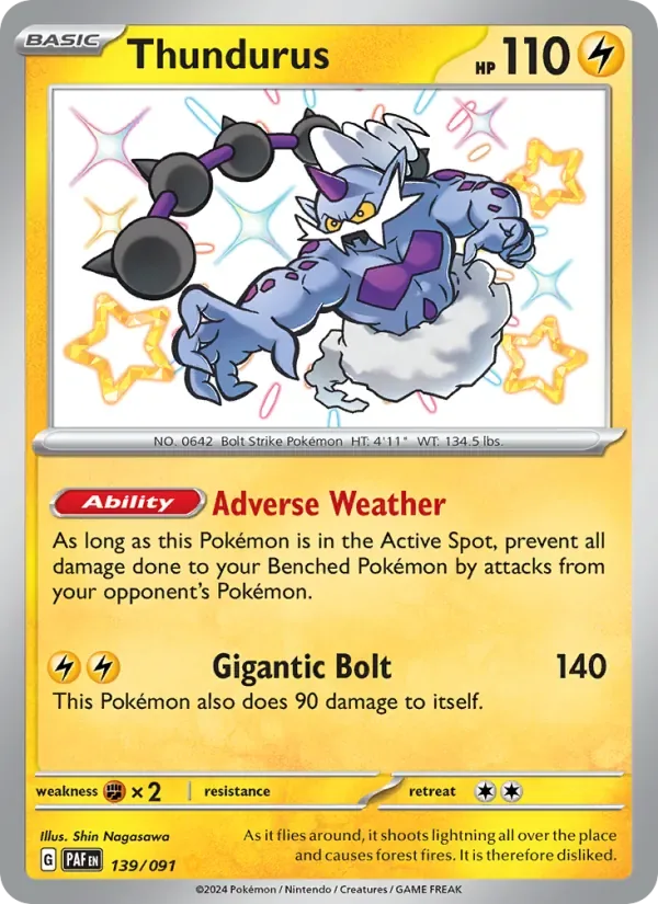 Thundurus, Paldean Fates