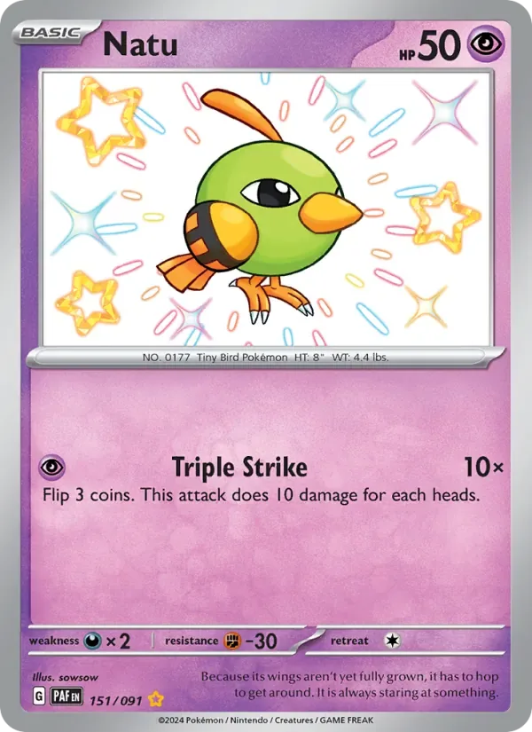 Natu, Paldean Fates